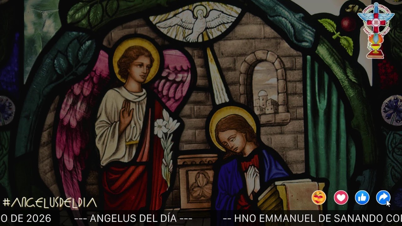 ANGELUS DEL DÍA. LUNES 09 DE MARZO DE 2026