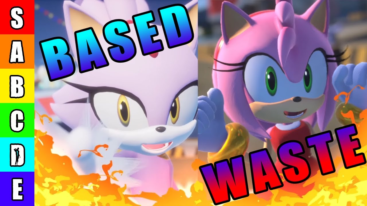 Sonic Racing: CrossWorlds: список уровней взаимодействия соперников