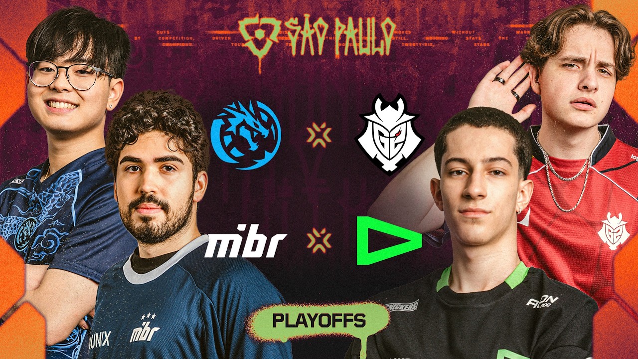 LEV x G2 | MIBR x LOUD | VCT Americas Etapa 2 | Playoffs - Dia 4