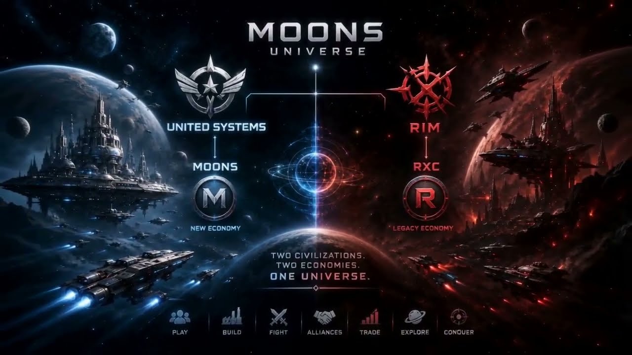 MOONS Universe &mdash; Official Trailer | Web3 Space MMO