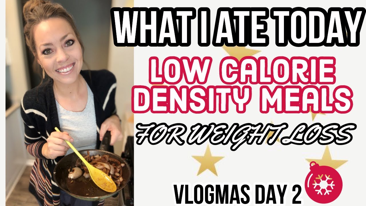 WHAT I ATE TODAY Vegan Low Calorie Density Meals For Weight Loss | Pantry Challenge | Vlogmas Day 2