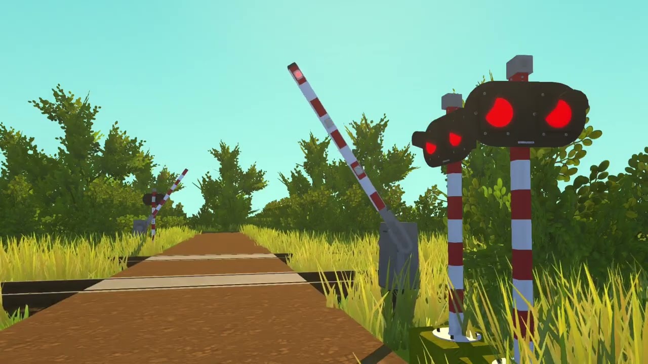 Przejazd kolejowy - Kęty Łupowskie (Scrap Mechanic)