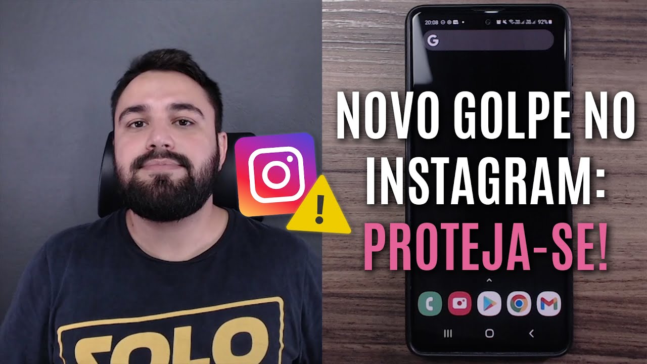 NOVO GOLPE DO INSTAGRAM! VEJA COMO SE PROTEGER