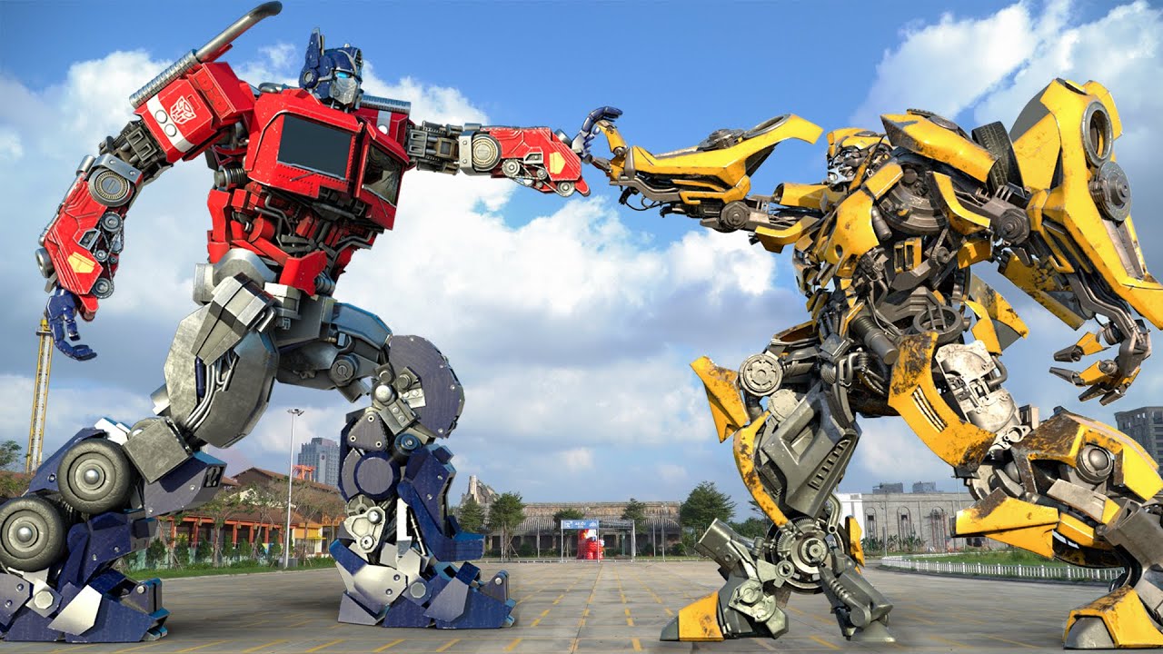 Transformat&ouml;rler: Canavarların Y&uuml;kselişi | Resmi Tam Film | Optimus Prime vs Bumblebee