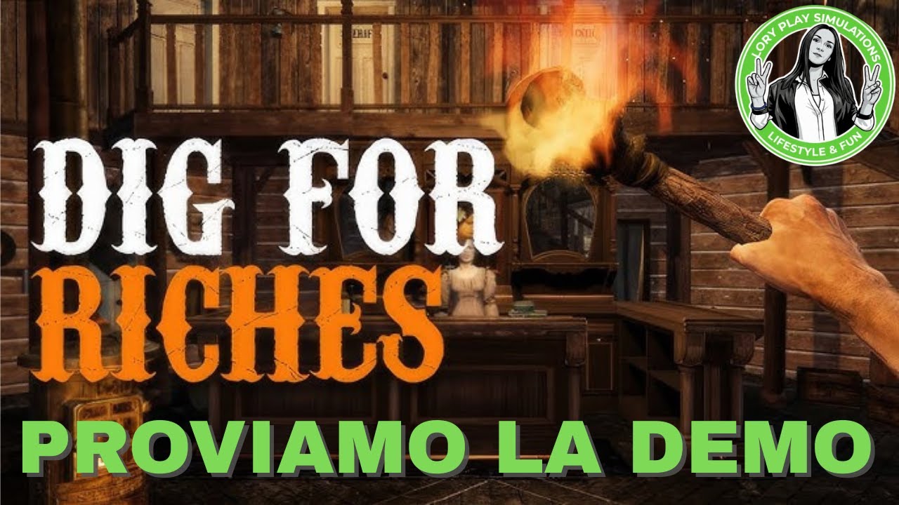 Dig For Riches Demo - Si  va in Miniera - PROVIAMOLO - GAMEPLAY ITA