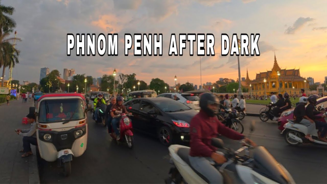 Sisowath Quay Phnom Penh 2026 🇰🇭 | Riverside Evening Walk (4K)