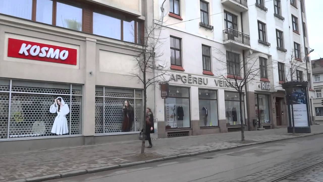 Рига - по маршруту 6 трамвая