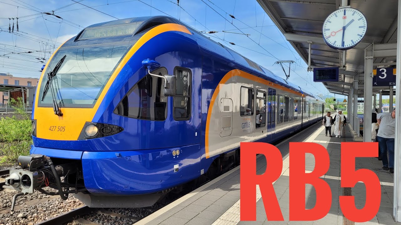 Mitfahrt RB5 Von Kassel Hbf nach Melsungen