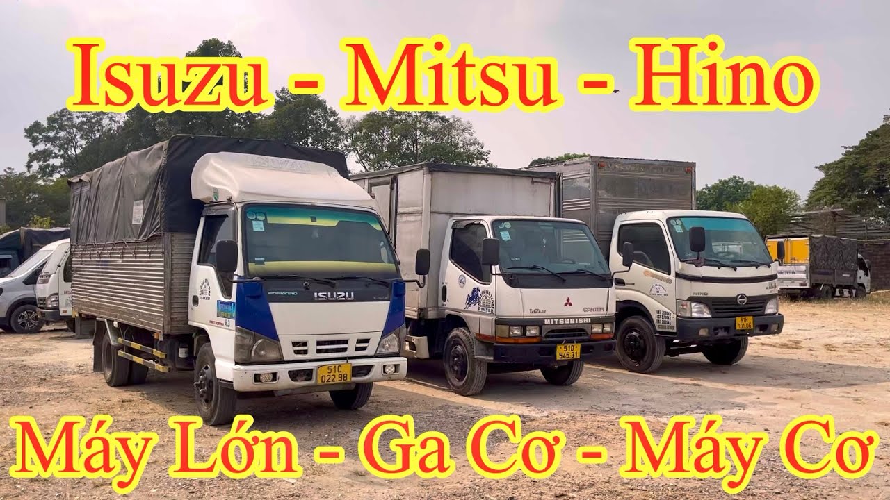 ISUZU 1t9 đời 2007 máy 4.3 / Isuzu - Mitsu - Hino Ga cơ - Máy cơ giá mùa TẾT/ ĐT: 0783363935 - Hiệp