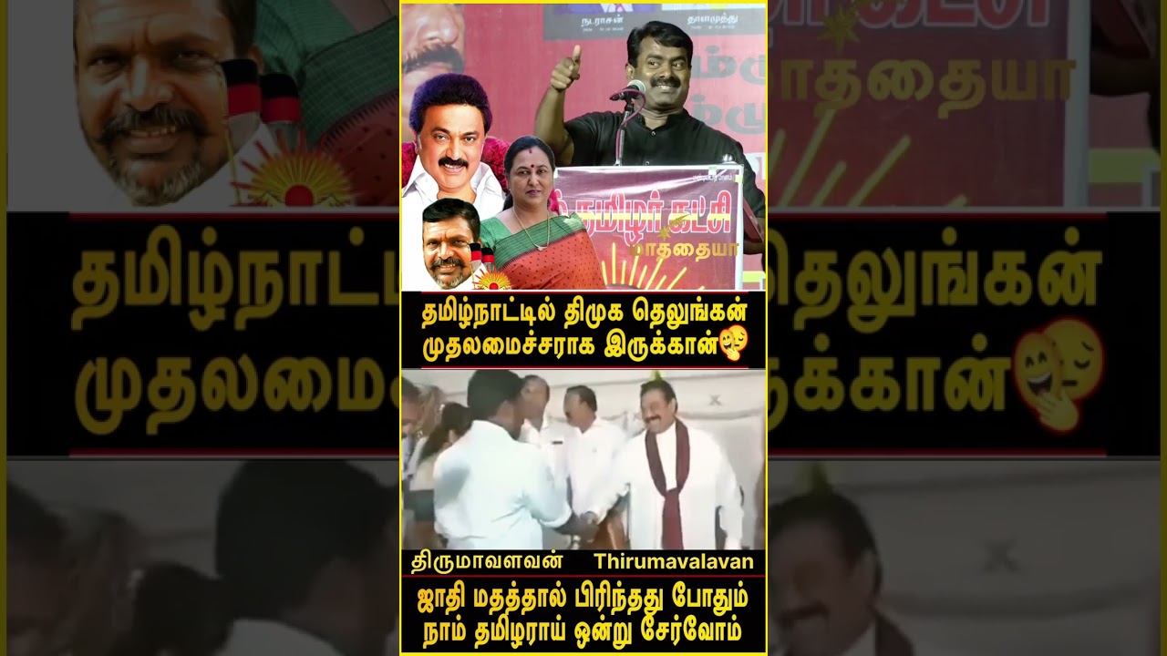 AIADMK и DMK (телугуязычные), разрушившие тысячи семей | NTK против DMK | Новости Тамилнада