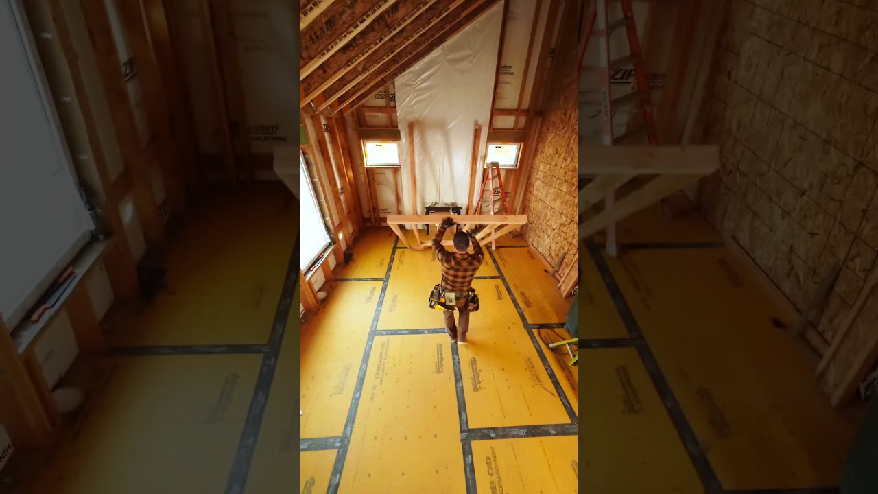 The Fireplace Framing Hack That Saves Hours #framing #fireplace #construction
