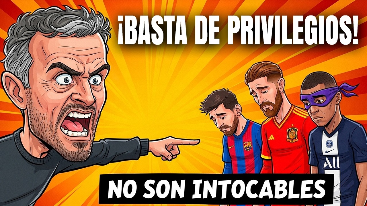 TOP 10 JUGADORES que Luis Enrique NO Soporto!