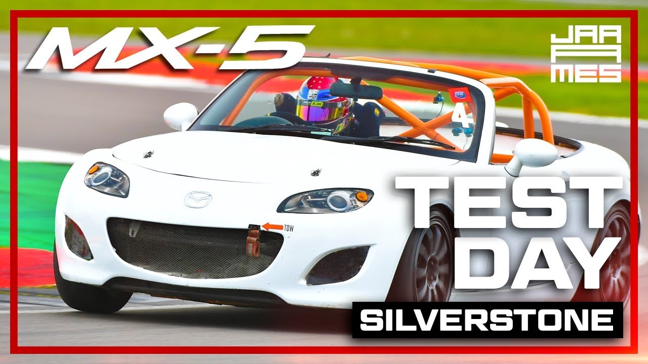 A MAZDA MX5 TEST DAY // SILVERSTONE
