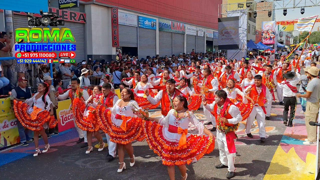 Comparsa Juventud San Pedro de Tarucachi, Pasacalle Tacna 2025.