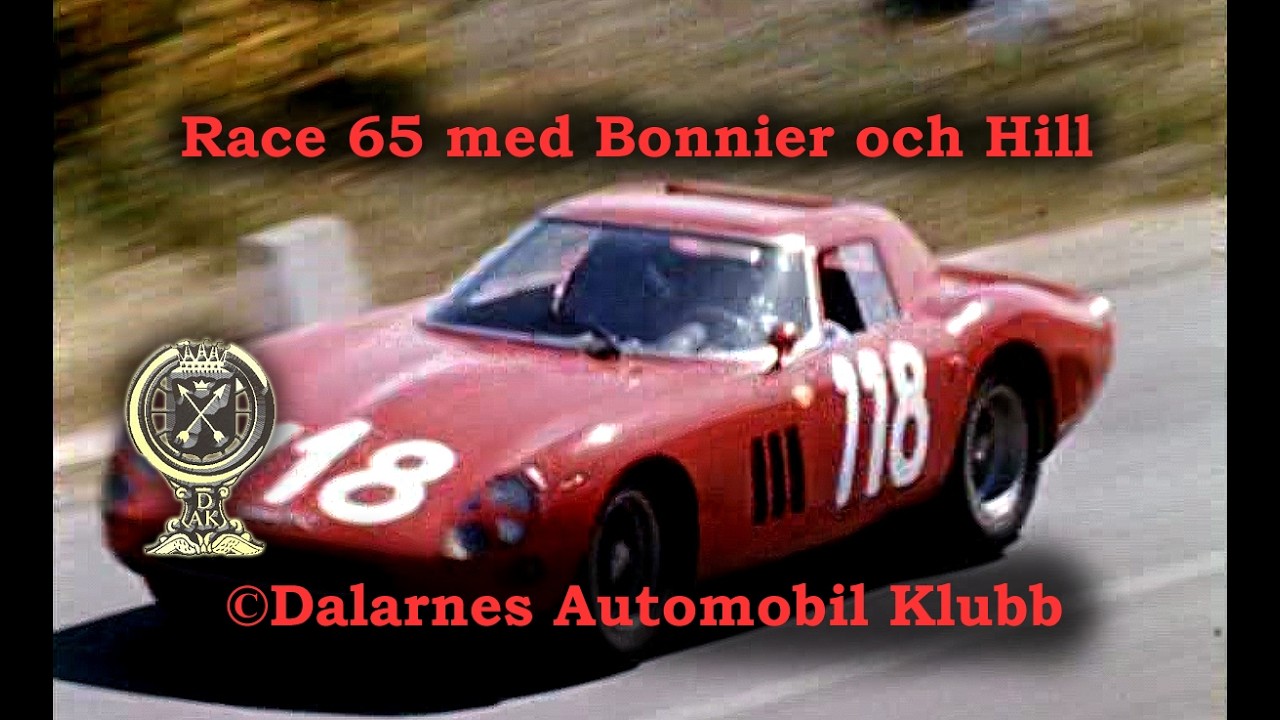 Race -65 med Bonnier och Hill, från D-A-K`s filmarkiv.