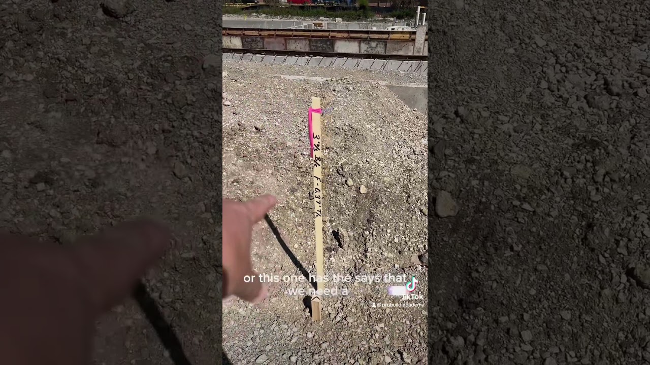 Part 3 Grade Stakes! #constructionlife #constructioneducation