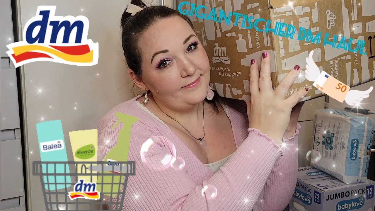 GIGANTISCHER DM HAUL #Größter dm Einkauf🙈🛍💸