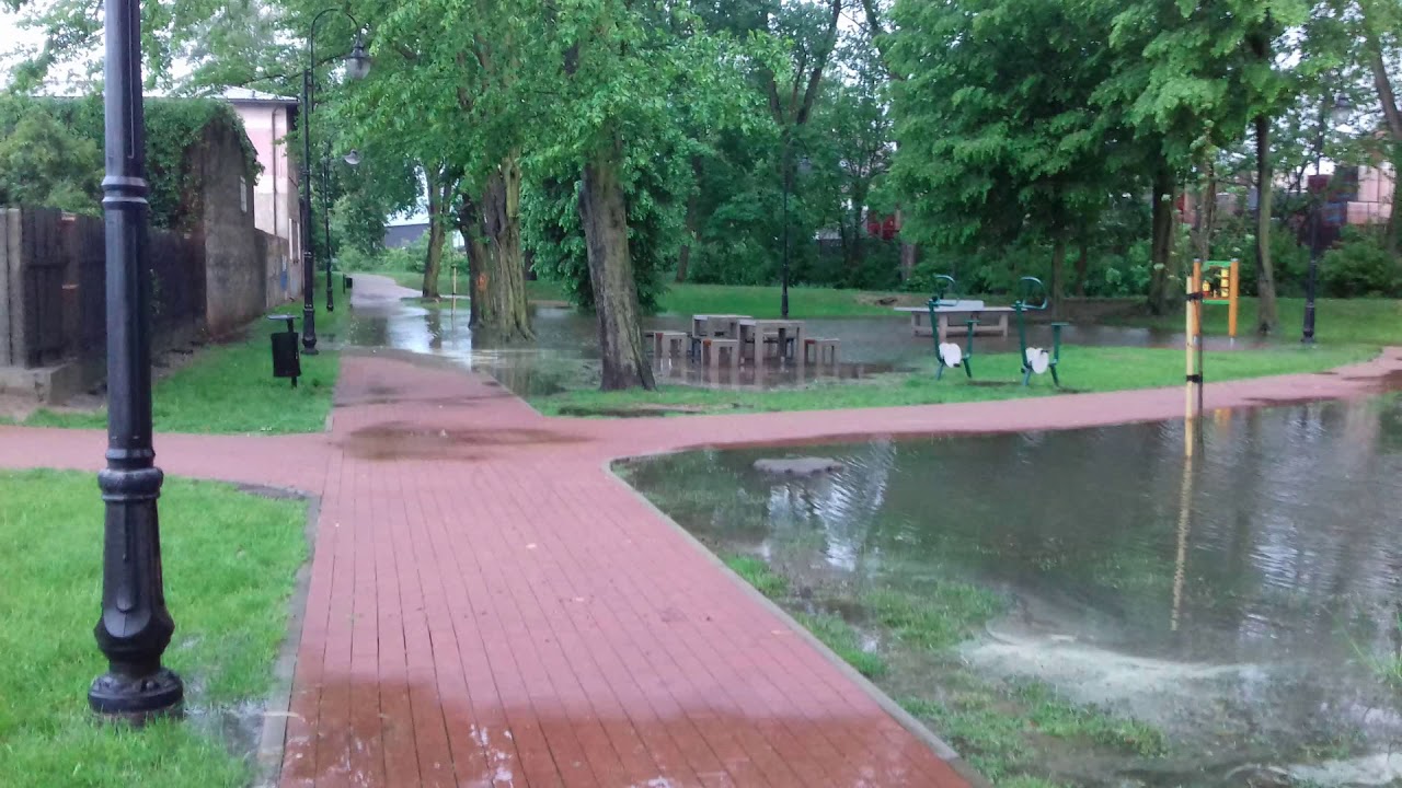 Skutki po burzy w Odolanowie 22.05.2019
