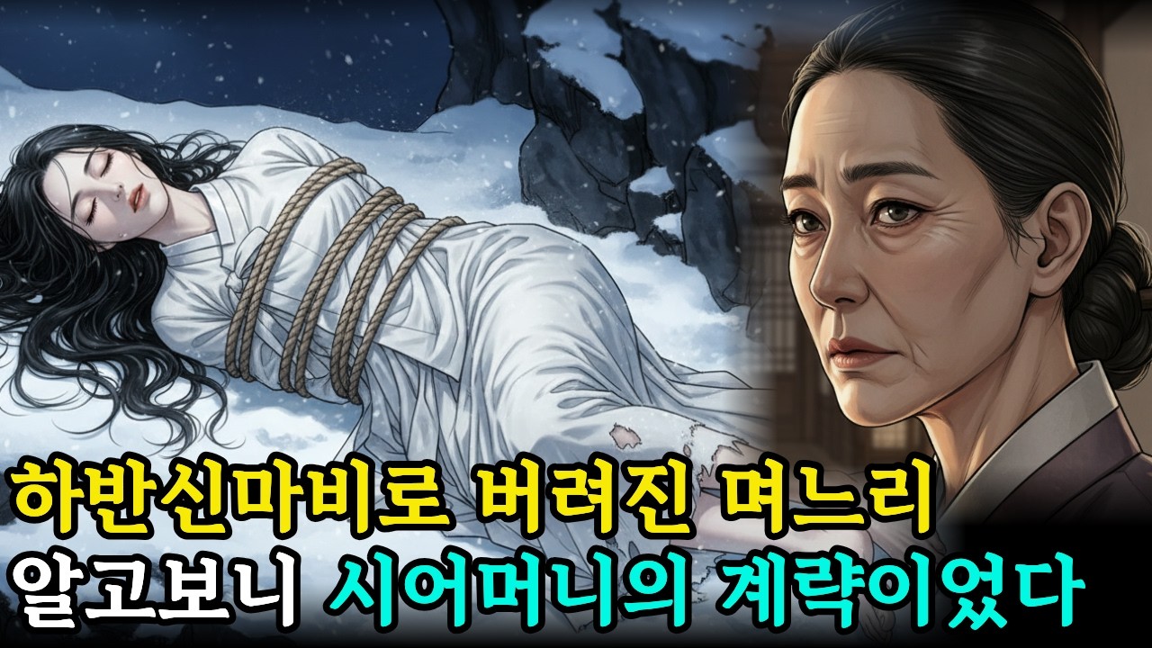 독약으로 며느리 다리 병신 만든 악독한 시어머니의 처참한 말로