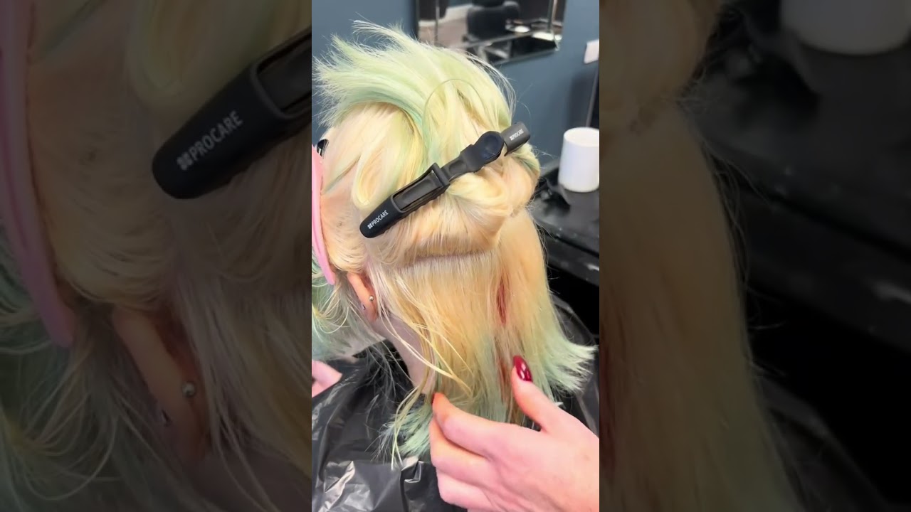 Loving my new pro care tint brush 😍 #procare #hairstyle #nxtlevel