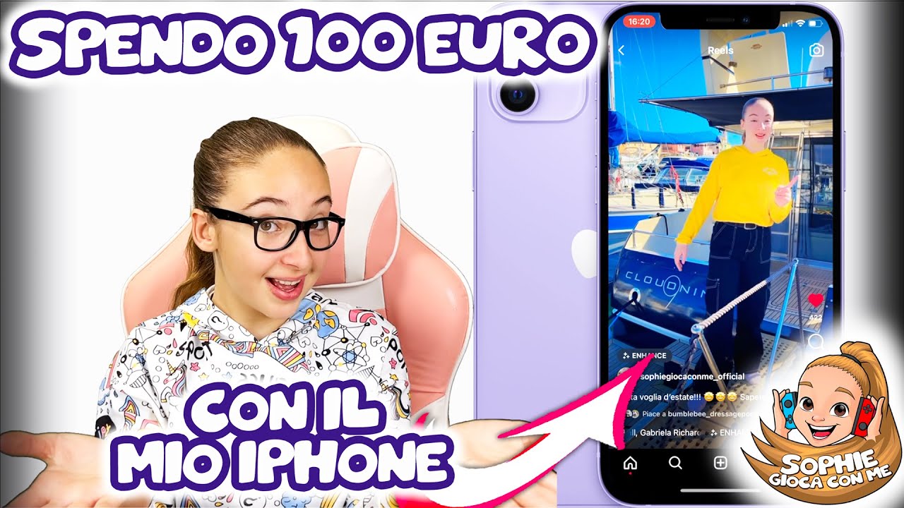 😎 IL MIO IPHONE : SPENDO 100€ ONLINE! 😬😬😬