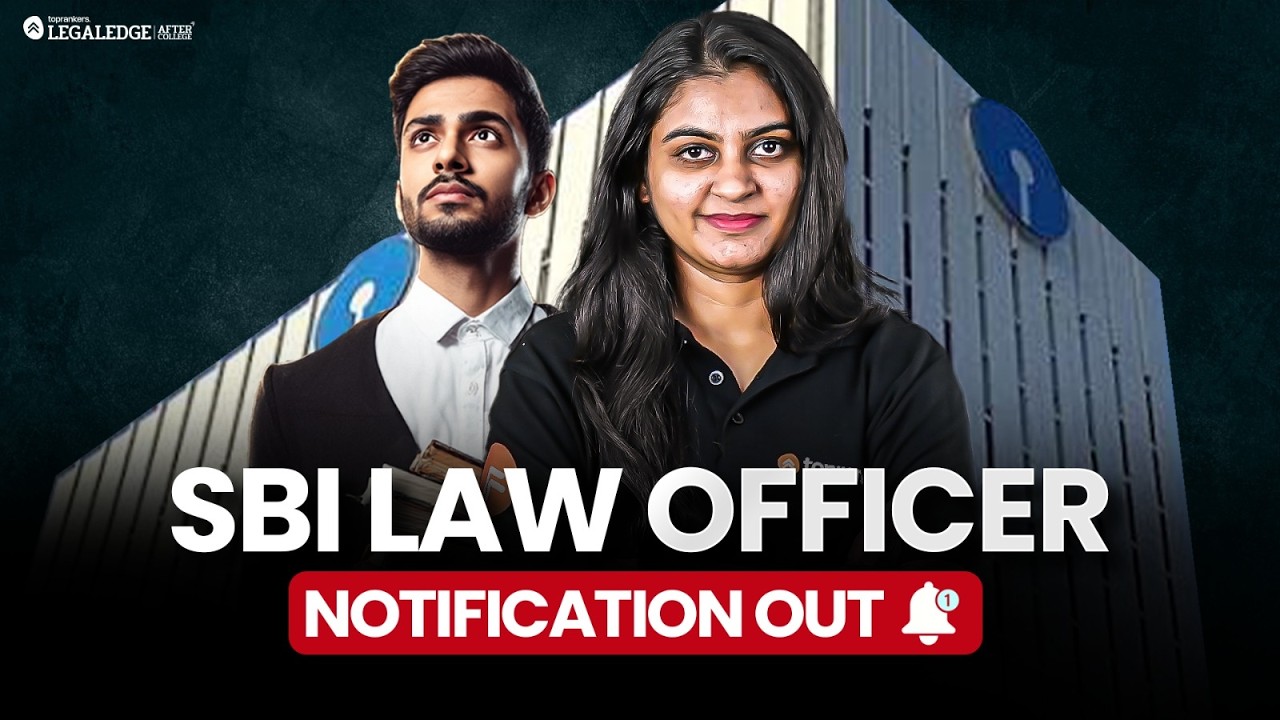 State Bank of India Law Officer 2026 | Vacancy Out