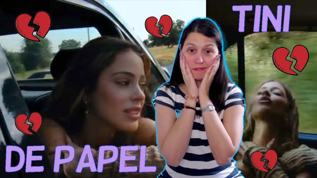 REACCIÓN a TINI - De Papel (Official Video) 💔💔