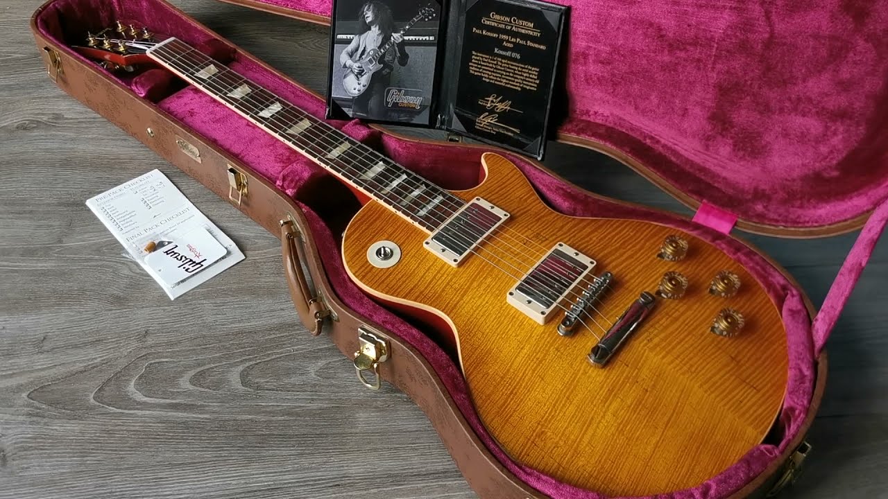 Gibson Les Paul Standard 1959 Paul Kossoff Tom Murphy Aged In Detail Upclose!