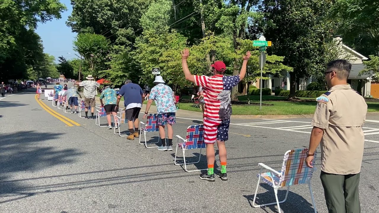 Dunwoody Precision Lawn Chair Drill Team (July 5, 2021)