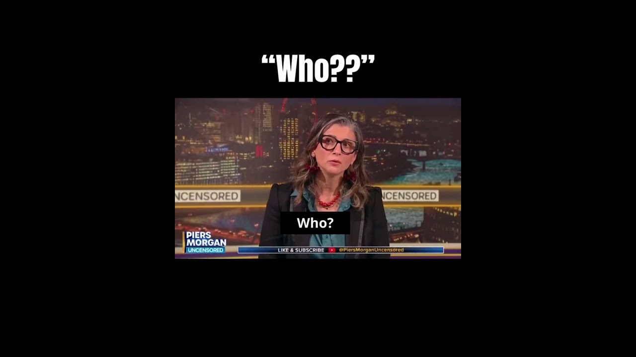 &ldquo;Who??&rdquo; &mdash; Francesca Albanese claims not to know Hillel Neuer when asked by Piers Morgan