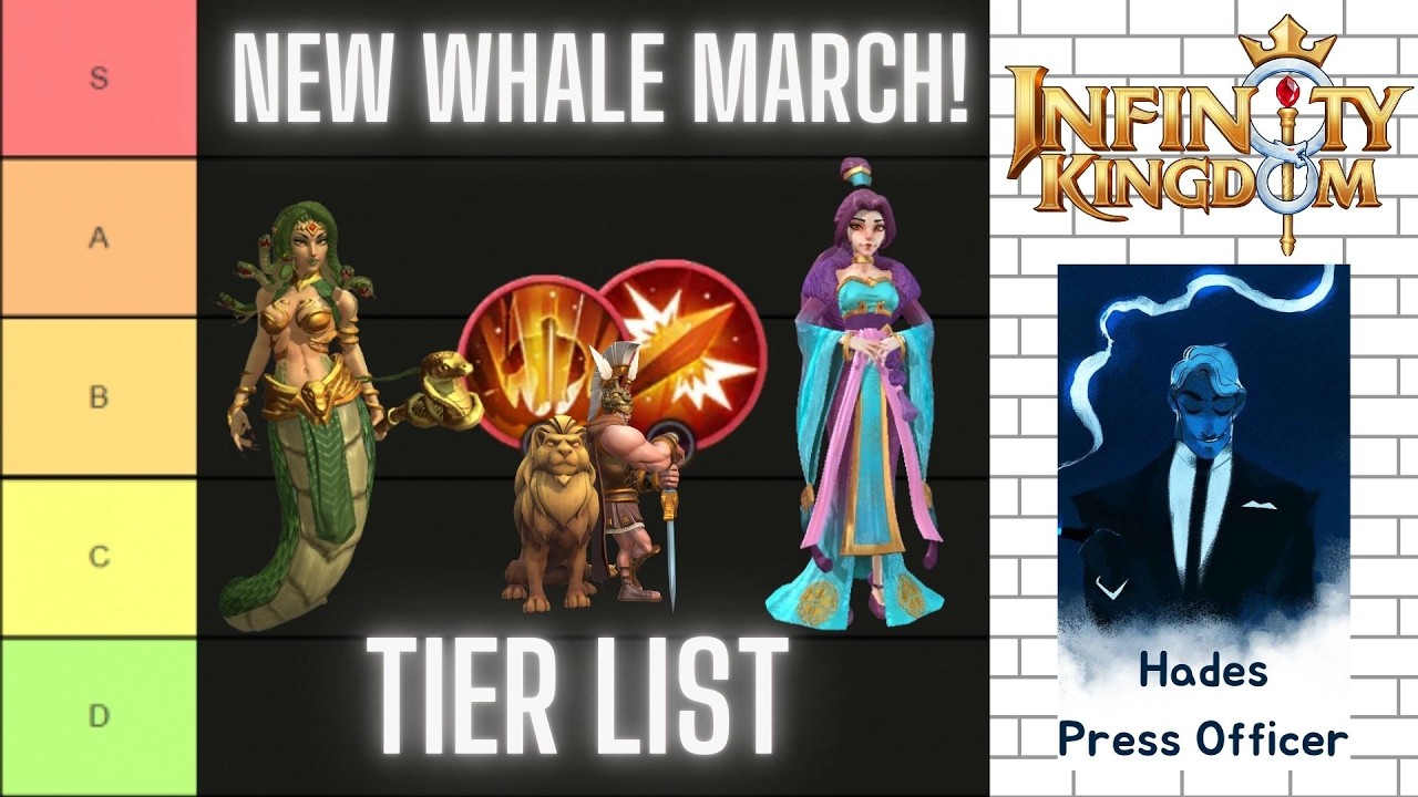 (Hades Builds) New Whale Marches! - Infinity Kingdom