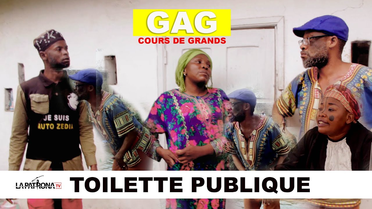 EYINDIIIIIIII NOUVEAU GAG: TOILETTE PUBLIC 2 avec Vue de Loin, Moseka, Mukwata, Kalunga,