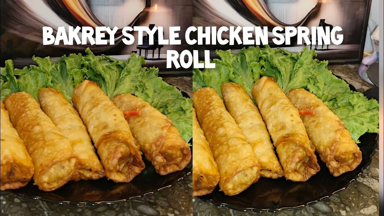 Bakery style chicken spring roll || iftar special || Ramzan series 