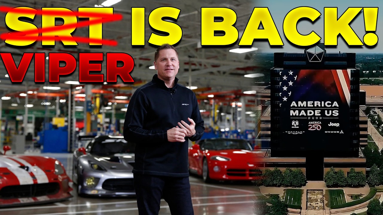 Did Kuniskis Just Tease the Return of the Dodge Viper in the SRT Video?