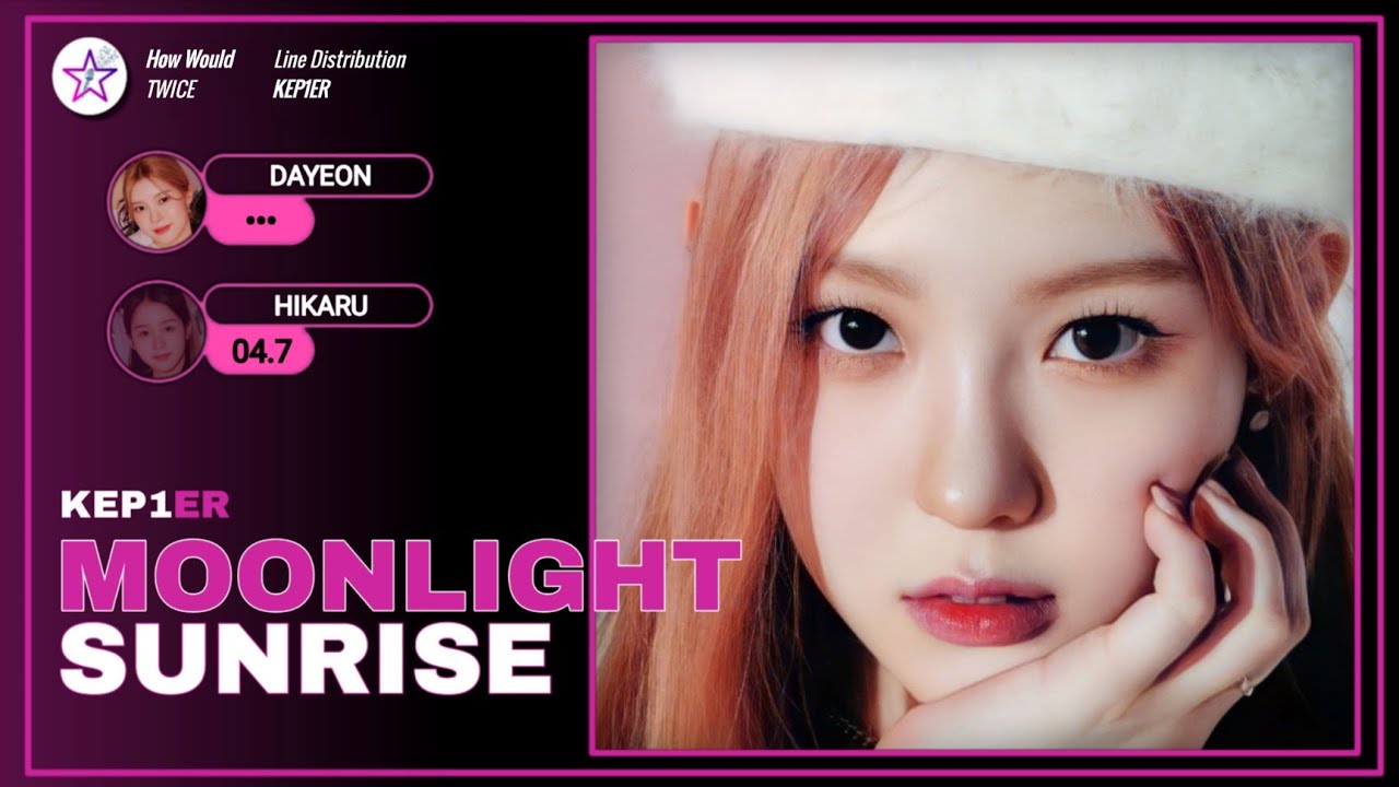 How Would KEP1ER Sing - Moonlight Sunrise by TWICE