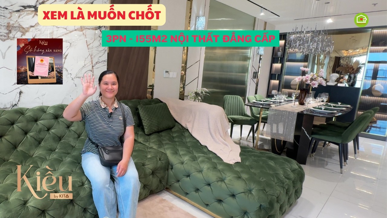Có Gì Trong Căn Hộ 155m2 Giá Triệu Đô Tại Kiều By Kita Quận 5?