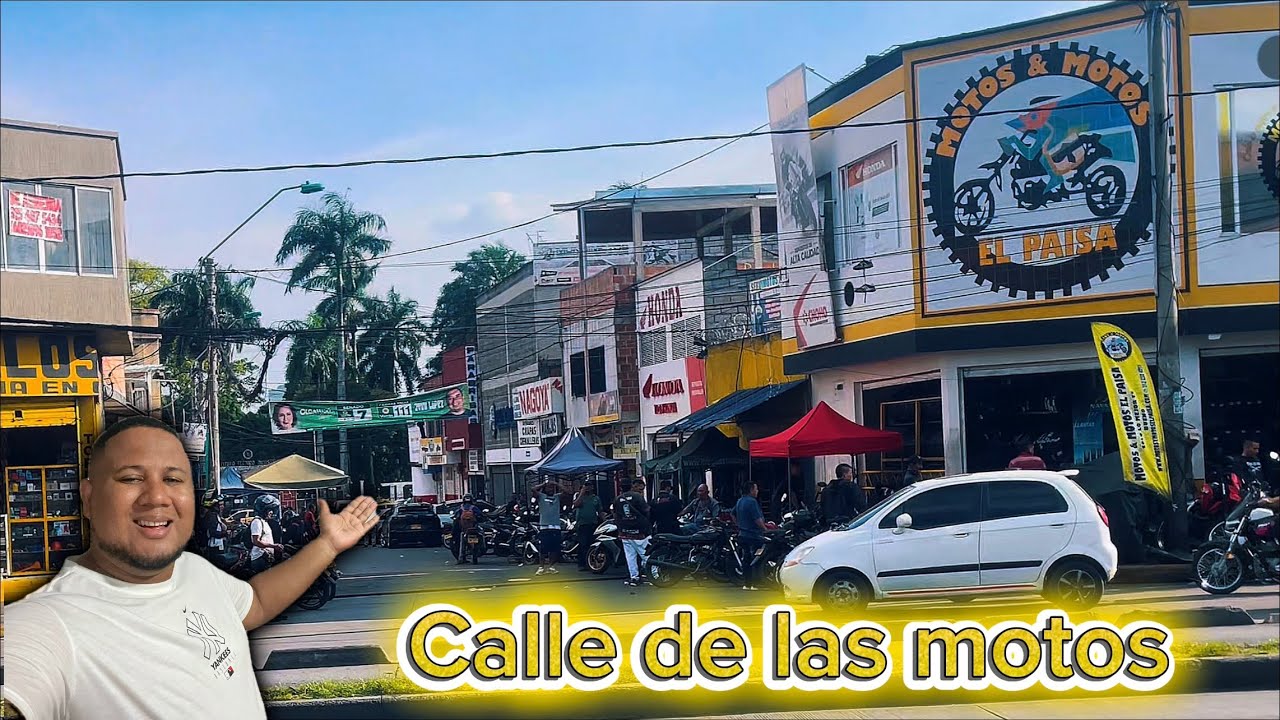 Así es la CAÓTICA ZONA DE MOTOS en Colombia Cali ¡ la 15 ! 