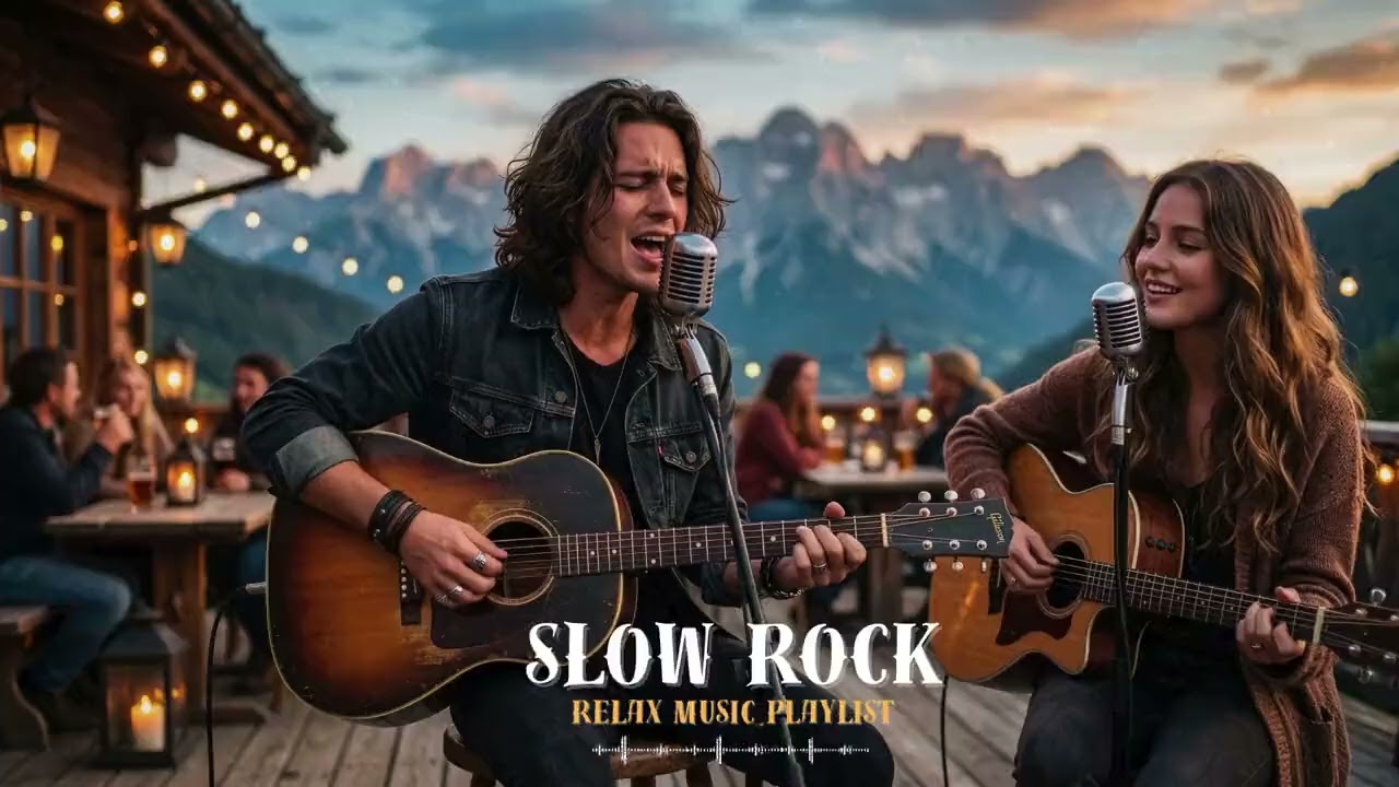 Slow Rock Guitar Ballads – Romantic Guitar Rock for Deep Feelings