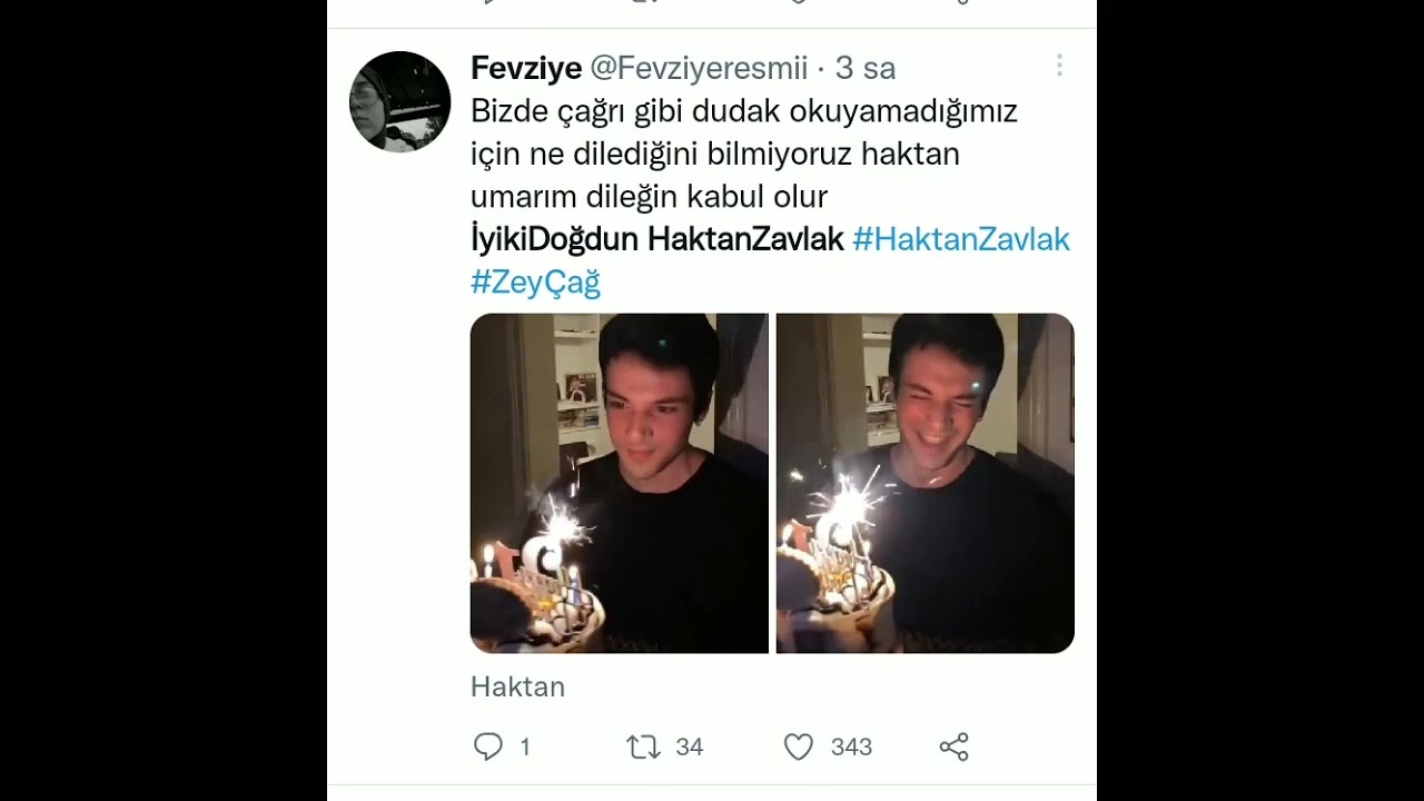 İyikiDoğdun HaktanZavlak ~Meryem #zeyçağ #fyp