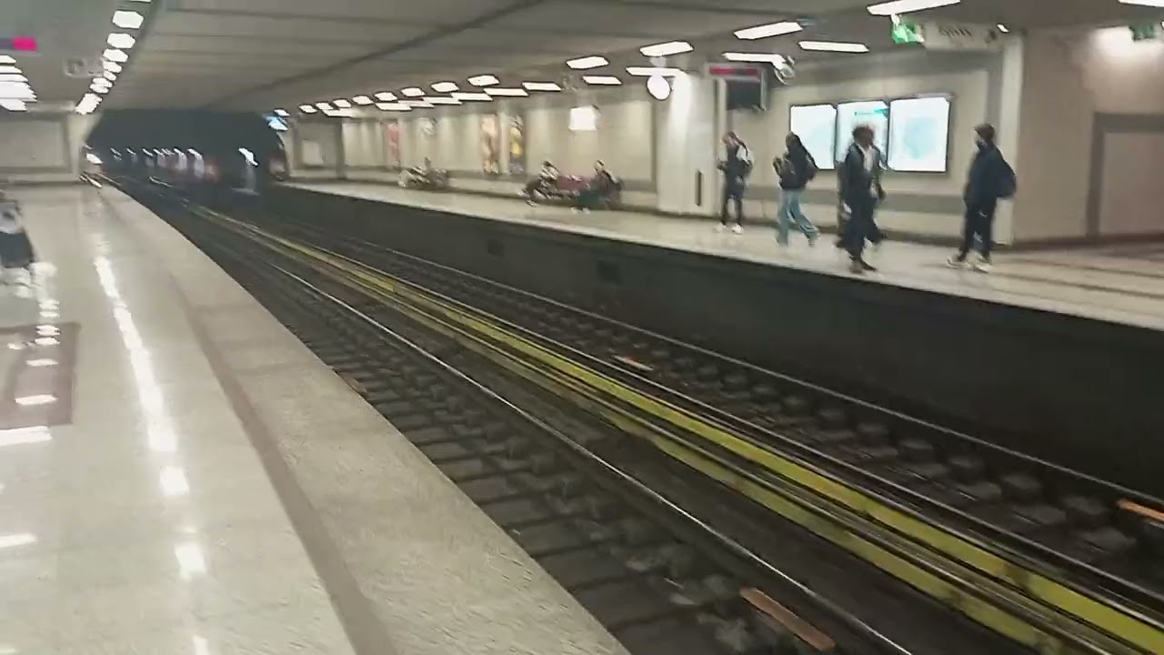 Βόλτα με το μετρό 1ης γενιάς από Σεπόλια μέχρι άγιο Αντώνιο. Λήψη βίντεο 6/2/26