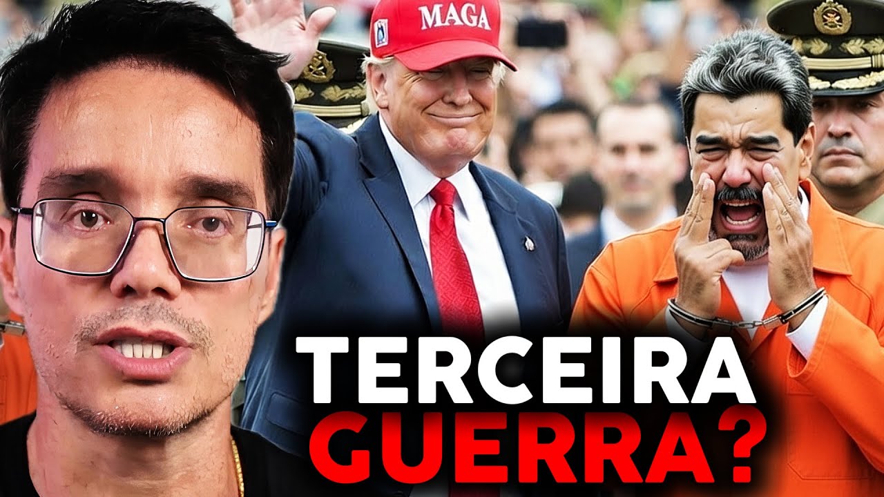 DEU RUIM! TRUMP ATACA A VENEZUELA E CAPTURA MADURO (A TERCEIRA GUERRA MUNDIAL COME&Ccedil;OU?!)