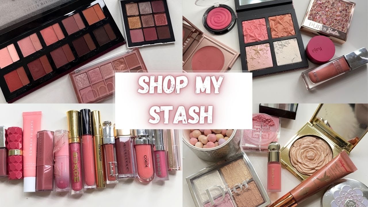 SHOP MY STASH February 2025 | ALL THE PINKS Everyday Makeup ft. Valentine's Theme Makeup