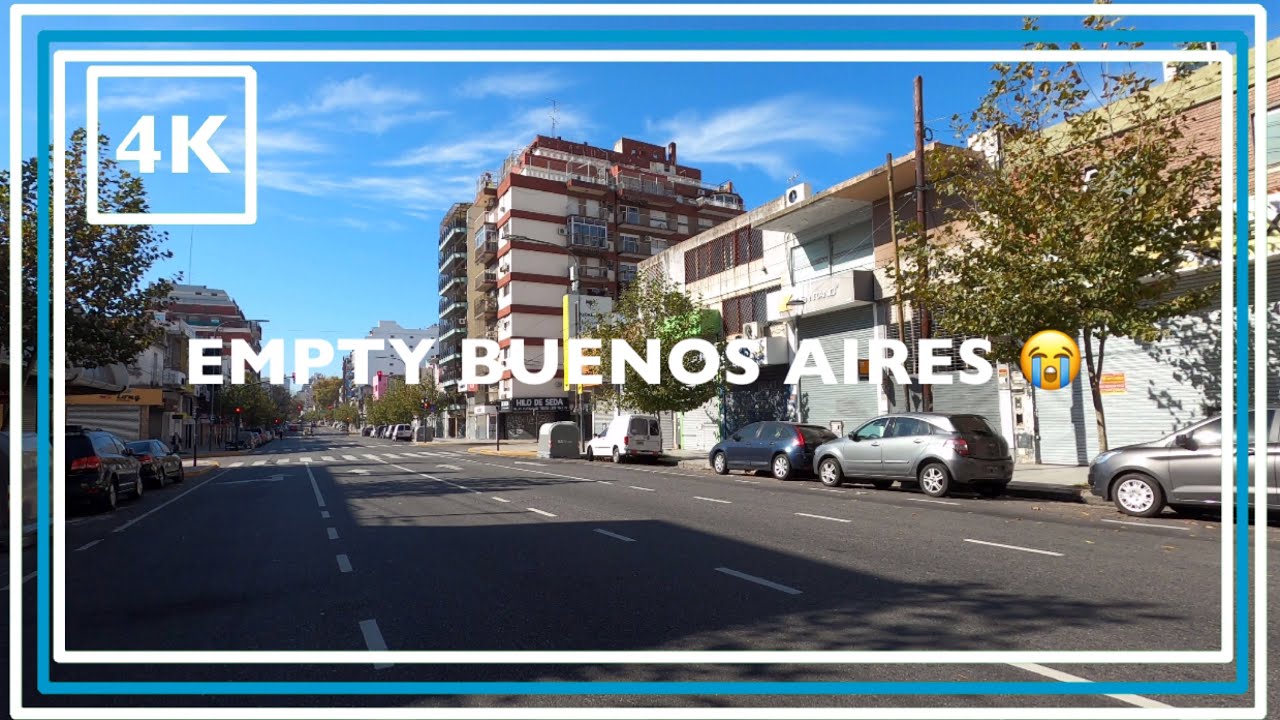 [4K] Buenos Aires Walk - Pandemic Walk - Avenida Avellaneda Lockdown ( Narrated ) / Buenos Aires
