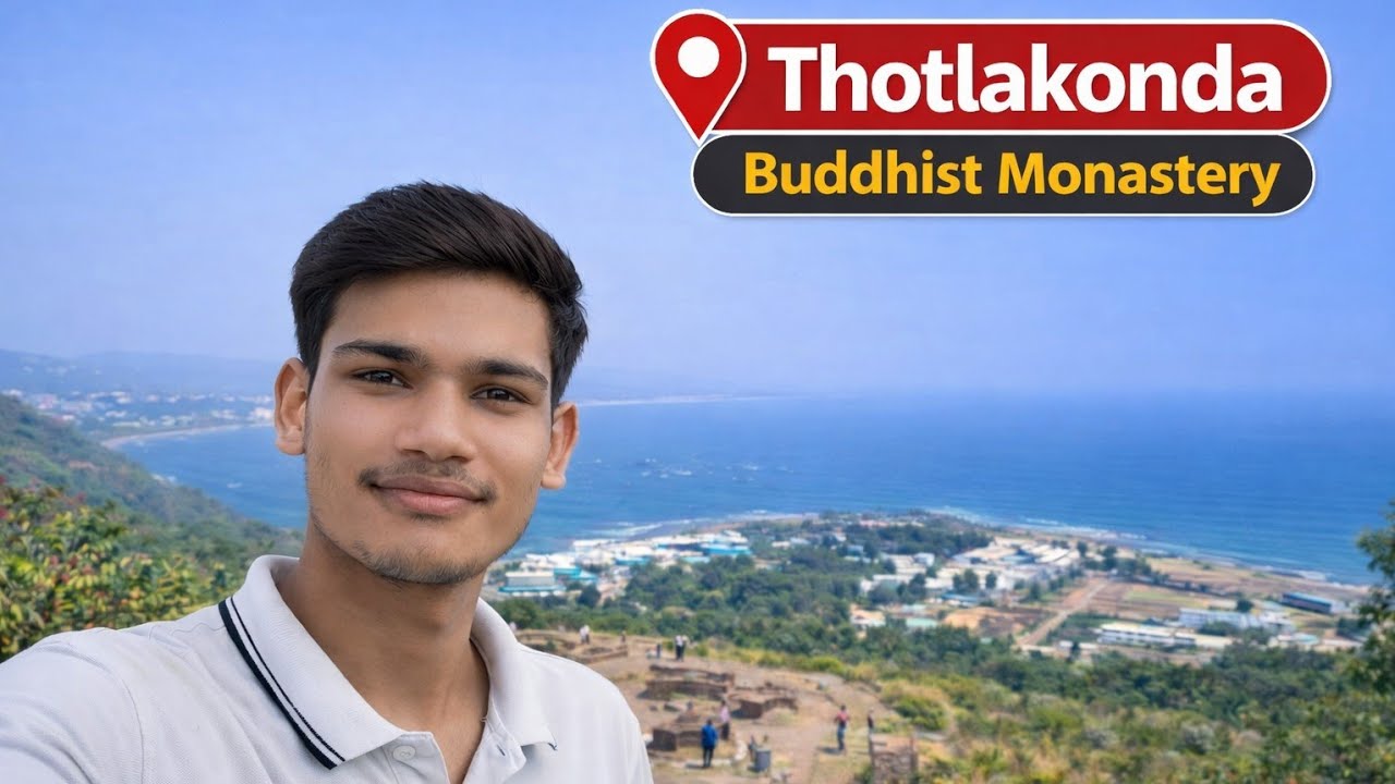 Thotlakonda Buddhist Monastery Vizag | Hidden Sea View Point 😍 | vlog by Gulshan
