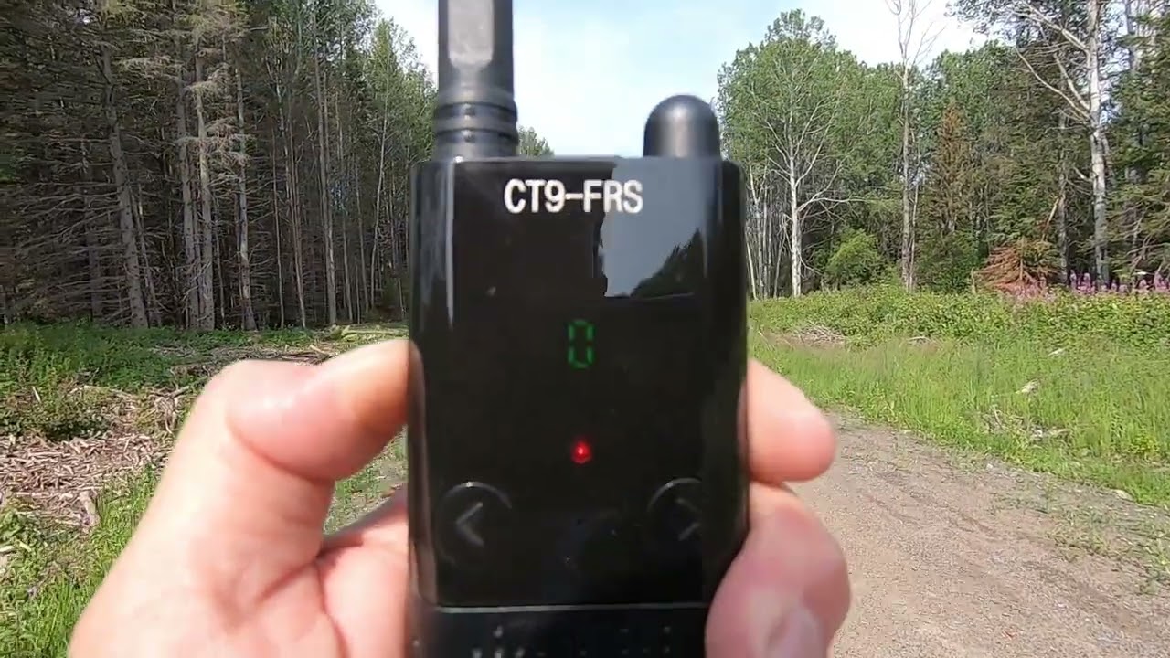 Baofeng CT9 FRS distance test July 2023