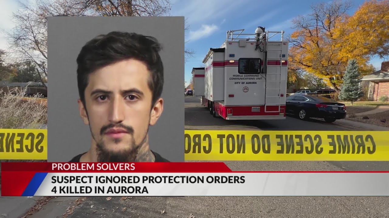 Suspect ignored protection orders, 4 killed in Aurora