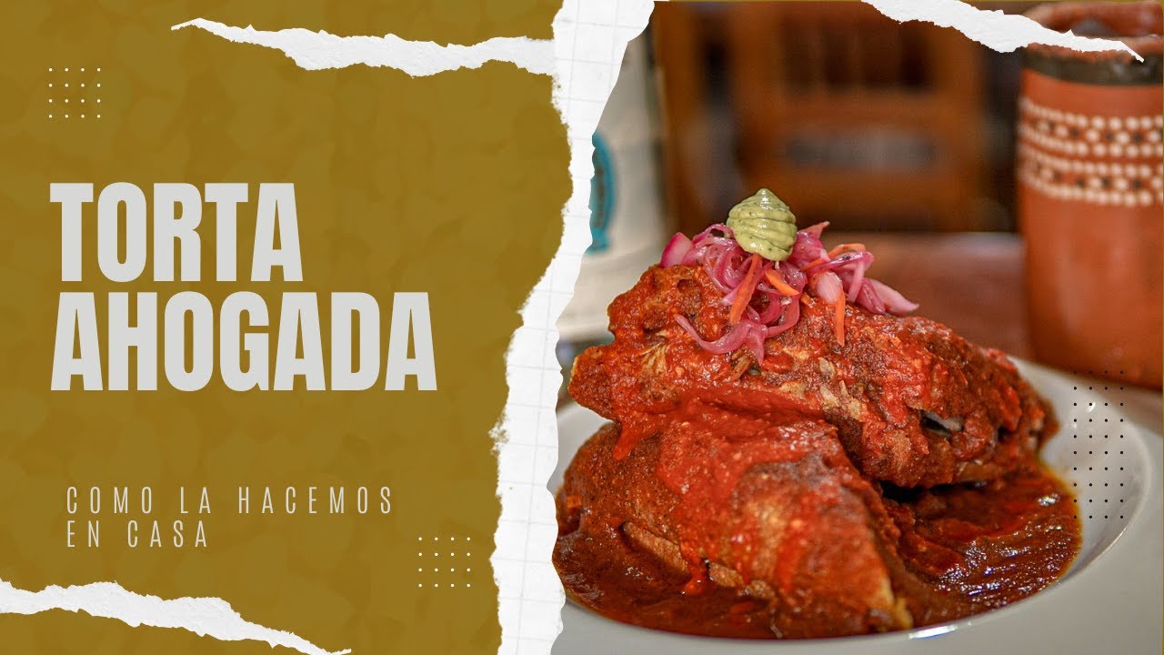 Receta de TORTA AHOGADA (Con un EXTRA de SABOR)🤤🥖🌶