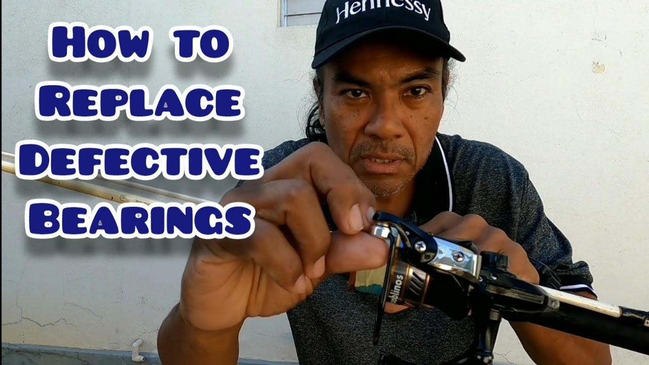 Как заменить неисправные подшипники в рыболовной катушке🎣🇯🇲🇯🇲