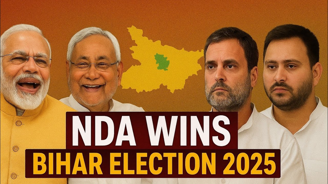 BIHAR ELECTION 2025: NDA's Staggering Victory & Why Nitish Kumar Is Now 'Invisible'