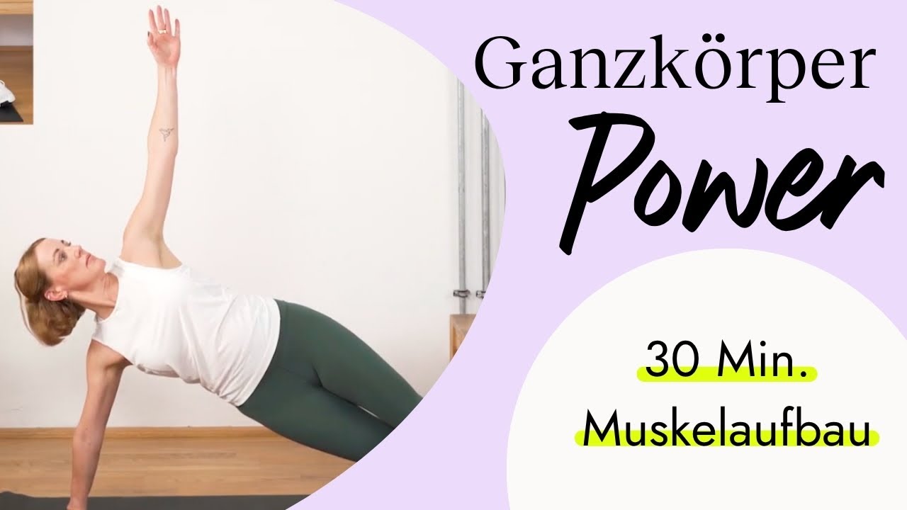 Ganzkörper-Power-Workout für Frauen. 30 Min. gegen den natürlichen Muskelabbau | Kraftzeit